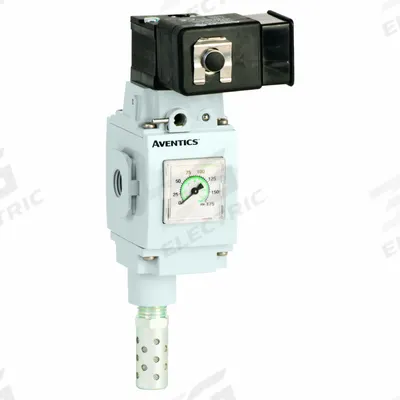 NUMATICS Exhaust Valve: 1/4 in NPT, 1/4 in NPT Outlet Size, 145 psi Max Op Pressure - Numatics Compressed Air Line Slow-Start Quick-Exhaust Valves