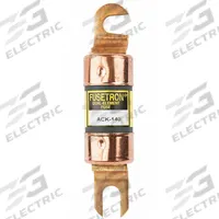 BUSSMANN Forklift Limiter Fuse: ACK Series, Bolt-On, Gen Purpose, 80 A, 130 V DC, Non-Indicating (MPN ACK-80). Key specifications — Brand: BUSSMANN; Series: ACK.