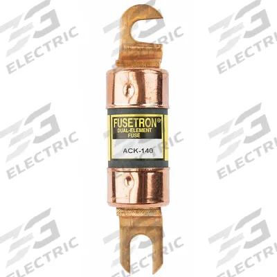 BUSSMANN Forklift Limiter Fuse: ACK Series, Bolt-On, Gen Purpose, 80 A, 130 V DC - Time-Delay Bolt-On Fuses