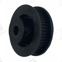 DAYTON Timing Pulley: Modified Curvilinear, Fixed, For GT Timing Belt Section, For 6 mm Belt Wd (MPN 34-2P06-DFP3). Key specifications — Brand: DAYTON; Finish: Plain; For Belt Series: Powerhouse®.