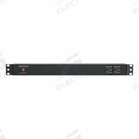 CYBER POWER Power Distribution Unit: Single-Phase, 120V AC, 12 Outlets, 0_1 RU, 15 ft Cord Lg (MPN PDU15B2F10R). Key specifications — Plug Type: NEMA 5-15P; Brand: CYBER POWER; Phase: Single-Phase; Maximum Input Voltage: 120V AC; Receptacle Type: (12) NEMA 5-15R (2 Front/10 Rear); Mounting Location: Vertical Rack; Facing: 2 Front/10 Rear.