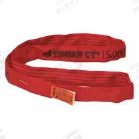 STREN-FLEX SIMIAN GT Round Sling: Type 5, Polyester, Nylon, 20 ft Sling Lg, 1 19/32 in Body Dia (MPN SFERSST5-20). Key specifications — Brand: STREN-FLEX SIMIAN GT.