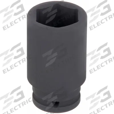 WESTWARD Impact Socket: 3/4 in Drive Size, Metric, 35 mm Socket Size, 6-Point, Deep - 3/4" Drive Impact Sockets