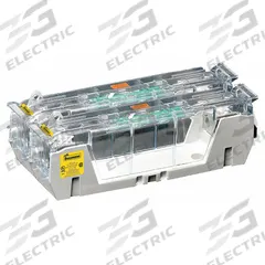 BUSSMANN Fuse Block: Open Block Design, 2 Pole, 600 V AC, Box Lug, Non-Indicating (MPN HM60100-2CR). Key specifications — attr233046: BUSSMANN.