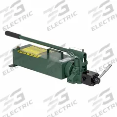 SIMPLEX Hand Pump: 2 Stages, Double Acting, 400 psi Max. Pressure 1st Stage (MPN P301D). Key specifications — Brand: SIMPLEX; Cylinder Compatibility: Double Acting.