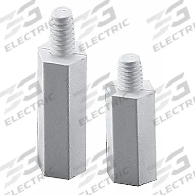 APPROVED VENDOR Standoff: Male x Female, #6-32 Thread Sz, 1/2 in Lg, Hex, Nylon, Plain - Plastic Male x Female Standoffs