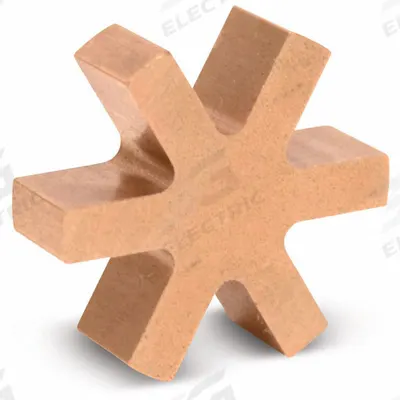 BOSTON GEAR Oil Impregnated Spider Insert: FC45 Coupling Size, 4 1/2 in Outside Dia - High-Torque Straight Jaw Spiders