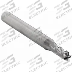 CLEVELAND Square End Mill: Carbide, 4 Flute, 3.5 mm Mill Dia, 11.1 mm LOC, 38.1 mm OAL (MPN C76101)