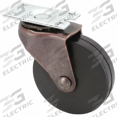 Grainger Plate Caster: Swivel - Furniture & Office Equipment Light-Duty Plate Casters