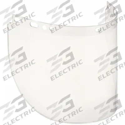 FIBRE-METAL BY PIP Face Shield Visor: 16 1/2 in Overall Wd, 8 in Overall Ht - General Purpose Replacement Visors