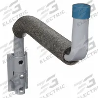 APPROVED VENDOR Hook: Nail-In, 50 lb Wt Capacity, 1 Points per Hook, Gray, 11 1/4 in Projection (MPN 4ERW5). Key specifications — Color: Gray; Finish: Painted; Material: Steel; Product Type: Hook.