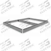 TENNSCO Shelf: 48 in x 36 in, 2,250 lb Load Capacity, Gray, Shelf (MPN ZK-4836). Key specifications — Includes: Beams; Shelf Configuration: Single Straight; Color: Gray; Frame Material: Steel; Brand: TENNSCO; Frame Finish: Zinc Plated; Product Type: Shelf.