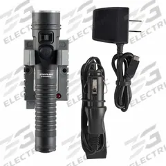 STREAMLIGHT Flashlight: Rechargeable, 1,200 lm, 1.75 hr Run Time at Max. Brightness, 335 m Max Beam (MPN 74431). Key specifications — Brand: STREAMLIGHT; Switch Location: Head; Battery Requirements - Broad: Includes Rechargeable.