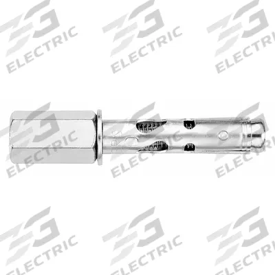 DEWALT Rod Hanger: 2 1/4 in Overall Lg, 1/2 in Dia, 1/2"-13 Thread Size, Steel - Rod Hanger Sleeve Anchors