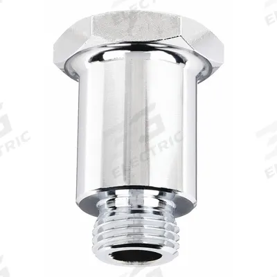 T&S BRASS Sprayer Spring: Brass, Chrome, 2 in Overall Lg, 3/4 in Inlet Connection Size - Faucet Sprayer Hardware & Repair Kits