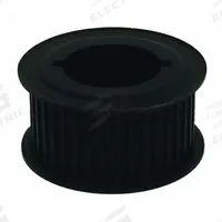 APPROVED VENDOR Timing Belt Pulley: Modified Curvilinear, Bushed, For GT Timing Belt Section, Steel (MPN 38-5P25-1108). Key specifications — Brand: APPROVED VENDOR; Finish: Black Oxide; For Belt Series: PowerGrip® GT®; For Bushing Size: 1108.