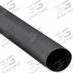3M Heat Shrink Tubing: 3 in I.D. Before Shrinking, 1 in I.D. After Shrinking, 4 ft Lg, Black, 5 PK (MPN ITCSN-3000-48"-BLACK-5 PCS). Key specifications — Color: Black; Brand: 3M.