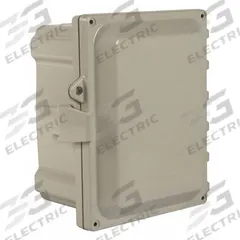 WIEGMANN Enclosure: Polycarbonate, 20 in x 16 in x 8 in, NEMA 1/12/3R/4/4X, Solid Cover, Hinged (MPN HW-P201608CHQR). Key specifications — Brand: WIEGMANN; Closure Method: Padlock Hasp; Enclosure Material: Polycarbonate; Knockouts: Not Included.