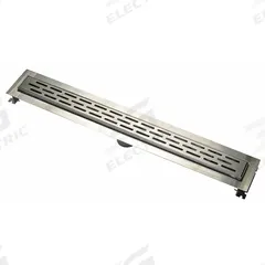 ZURN Trench Drain: 36 in Overall Lg, 5 1/4 in Overall Wd, 4 1/2 in Overall Dp, Stainless Steel, A (MPN ZS880-36). Key specifications — Grate Material: Stainless Steel; Outlet Location: Bottom; Outlet Connection Type: No Hub; Brand: ZURN; Trench Material: Stainless Steel; Product Type: Trench Drains.