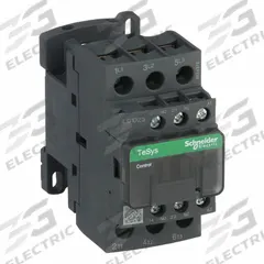 SCHNEIDER IEC Magnetic Contactor: Non-Reversing, 3 Poles, 3NO Contacts, 25 A, 480V AC Coil (MPN LC1D25T7). Key specifications — Brand: SCHNEIDER; Integrated Surge Suppression: No.