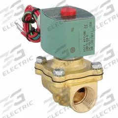 REDHAT Solenoid Valve: 2-Way, Normally Closed, 3/4 in Pipe Size, 220V AC/240V AC, Watertight (MPN 8210G095). Key specifications — Pipe Size: 3/4 in; Voltage: 220V AC; Brand: REDHAT; Coil Enclosure: Watertight.