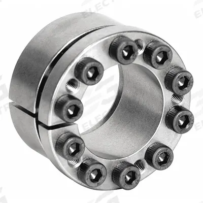 CLIMAX METAL PRODUCTS Keyless Bushing: Flanged, For 24 mm Shaft Dia, 1 11/16 in OD - Multi-Screw Locking Assembly Keyless Bushings