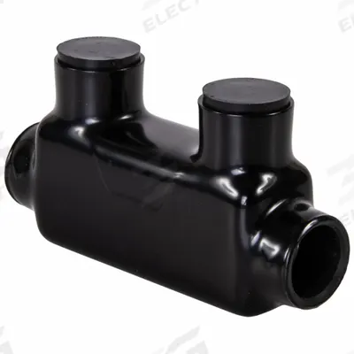 POLARIS Multitap Connector: 2 Port, In-Line Entry, 6 AWG – 350 kcmil Wire Size - Dry-Location In-Line Entry Multitap Connectors