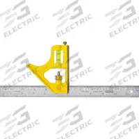 STANLEY Combination Square: Inch, Square, Steel, 12 in, 12 in Blade Lg, Steel, Square, 2 Pieces, SAE (MPN 46-123). Key specifications — attr934771: STANLEY; attr936157: Etched; attr969017: Square.