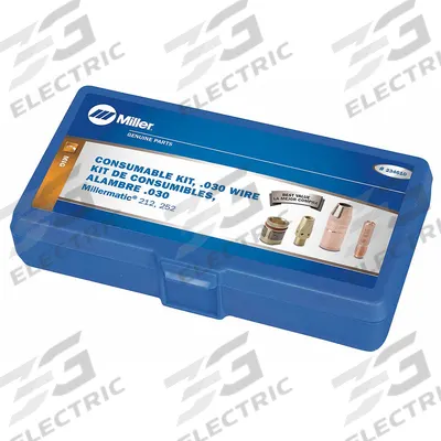 MILLER ELECTRIC Consumable Kit: For M-25 Series, 0.03 in Max Wire Dia - Consumables Kits for Miller MIG Guns