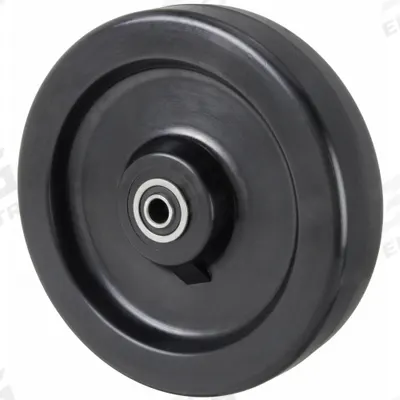 APPROVED VENDOR Caster Wheel: 8 in Wheel Dia., 2 in Wheel Wd, Phenolic, 1,400 lb Load Rating - Phenolic Tread Wheels