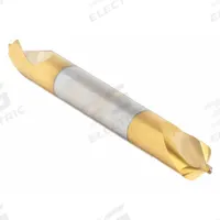 KEO Center Drill: Plain Type, #4/0, 82°, 1 1/4 in Overall Lg, TiN Coated High Speed Steel (MPN 906-000-047). Key specifications — Brand: KEO; End Type: Double End.