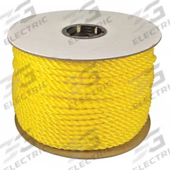 APPROVED VENDOR General Purpose Utility Rope: Twisted, 1/4 in Dia, 210 lb Working Load Limit, Yellow (MPN 300080-00600-111). Key specifications — Brand: APPROVED VENDOR; Rope Type: Dynamic.