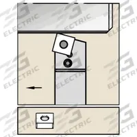 WIDIA Parting and Grooving Insert: 582129 (MPN 3542924). Key specifications — attr257415: 582129; attr257414: 582129.