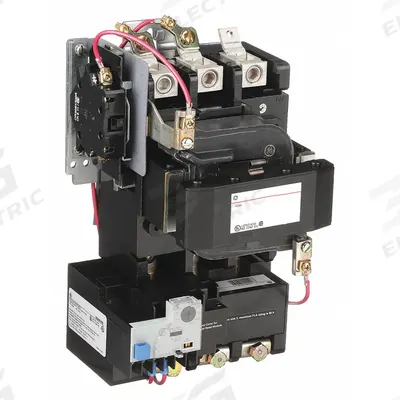 GE Magnetic Motor Starter: Non-Reversing, 3 Poles, NEMA Size 4, 135 A - Non-Reversing Starters with Electronic Overloads