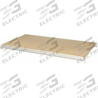 HALLOWELL Bulk Rack Shelf: 72 in x 36 in x 3 1/8 in, 14 ga Beams - Particleboard Decking Bulk Rack Shelf Kits
