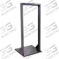VIDEO MOUNT PRODUCTS AV Equipment Rack: 27 Rack Units, 49 1/4 in x 20 in x 20 in, Powder Coated (MPN ER-148). Key specifications — Brand: VIDEO MOUNT PRODUCTS; Material: Steel; Features_Broad: 2-Post.