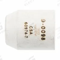 THERMAL DYNAMICS Shield Cup: For Thermal Dynamics SL40 Plasma Torch, 40 A (MPN 9-0098). Key specifications — Manufacturer Part Number: 9-0098; For Plasma Torch Type: Handheld; Brand: THERMAL DYNAMICS; For Plasma Torch Series (Table): SL40.