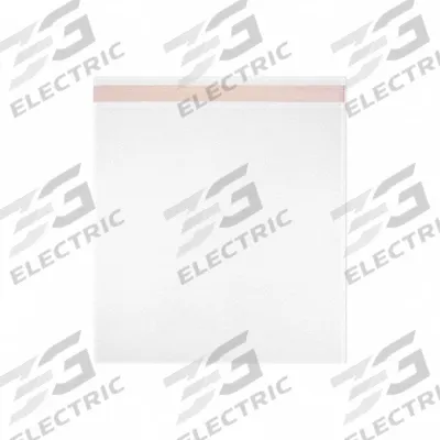 APPROVED VENDOR Reclosable Bag: 1.6 mil Thick, 5 1/4 in Wd, 7 1/4 in Lg, Flat Pack - Peel & Seal Reclosable Poly Bags