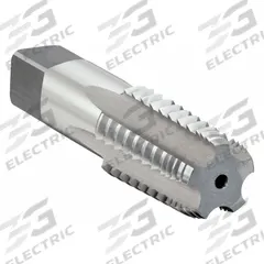 CLEVELAND Pipe and Conduit Thread Tap: 1"-11.5 NPT, 5 Flute, Semi-Bottoming Chamfer (MPN C64103)