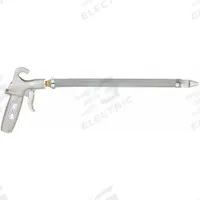 GUARDAIR Air Gun: Pistol-Grip Grip, Aluminum, 1/4 in Female NPT, 1 Nozzle(s), Flex, Focused, 12 in (MPN 80FLEX12). Key specifications — attr1328526: Aluminum; attr1328500: Hanging Hook; attr1328508: GUARDAIR; attr1328515: No; attr1328533: Yes.