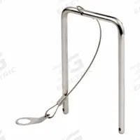 LEVITON Clevis Pin: Compatible With Series 49 (MPN 49PNR). Key specifications — Product Type: Clevis Pin; Compatible Series: 49; Includes: Mounting Bracket; Manufacturer Part Number: 49PNR; Brand: LEVITON.