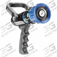VIPER Fire Hose Nozzle: Single Gallonage, Fog, I218884. Key specifications — Product Type: Nozzle; Thread Type: NST; Base Type: Swivel; Body Material: Aluminum; Activates By: Shutoff Handle; Nozzle Option: Single Gallonage; Spray Pattern: Fog/Straight Stream; Brand: VIPER.