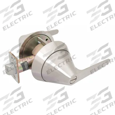TOWNSTEEL Door Lockset: Privacy Lever Locksets, Stainless Steel, ADA Compliant