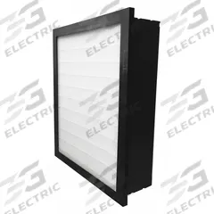 GRAINGER Minipleat Air Filter: 24 in x 24 in x 6 in, Synthetic, Plastic, Single Header, MERV 11 (MPN 33NR92). Key specifications — Brand: GRAINGER; Frame or Header Material: Plastic; Media Material: Synthetic.