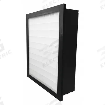 GRAINGER Minipleat Air Filter: 24 in x 24 in x 6 in, Synthetic, Plastic, Single Header - MERV 11 Minipleat Air Filters