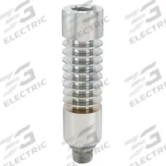 ASHCROFT Finned Pressure Siphon Snubber: 316 Stainless Steel, 1/2 in NPT, 6 in Lg, Finned (MPN 041198SS50). Key specifications — Brand: ASHCROFT; Material: 316 Stainless Steel; Maximum Internal Pressure: 3,000 psi at 700°F.
