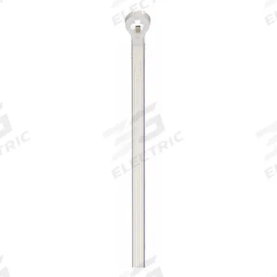 TY-RAP Cable Tie: 14 in Nominal Lg, 4 in Nominal Max. Bundle Dia., 0.1 in Wd, Natural - Fine Adjustment Cable Ties