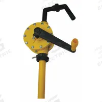 ACTION PUMP Hand Pump: Rotary Action, Pump with Spout, Polypropylene Housing, 10.24 oz per stroke (MPN 90PP). Key specifications — Brand: ACTION PUMP; Housing Material: Polypropylene; Maximum Flow Rate: 10.24 oz per stroke; Suction Tube Material: PP.
