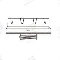 ALBEO PHB Sensor: 3 in Lg, 3 in Wd, For PIR Sensor for PHB Series (MPN Switchable Linear High BayPIR-SENSOR). Key specifications — attr1260697: PIR Sensor; attr1260703: PIR Occupancy Sensor; attr1260651: PIR Sensor for PHB Series; attr1260693: Easy Plug-and-Play Install to Front Face of Fixture; attr1260671: White (polycarbonate); attr1260702: ALBEO.