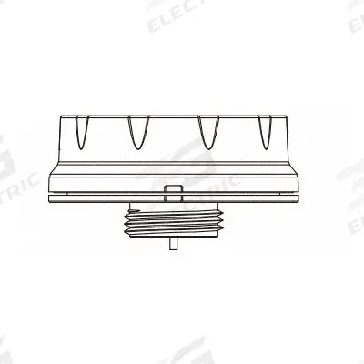ALBEO PHB Sensor: 3 in Lg, 3 in Wd - Motion Sensors for Bay Lights